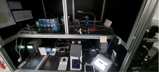 a microfluidics workbench
