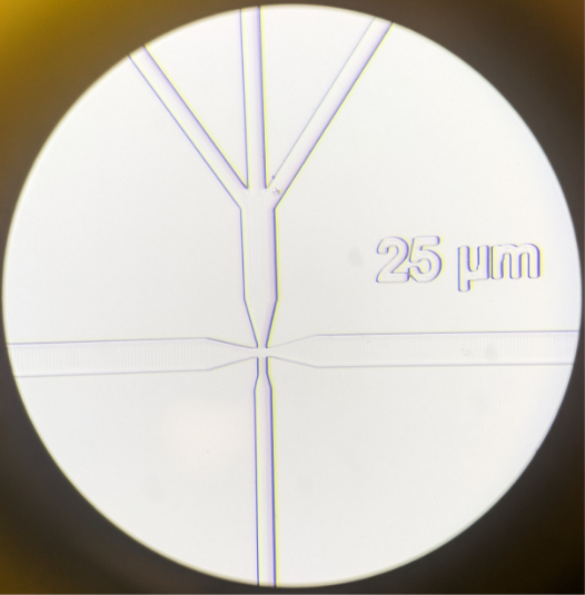 a microfluidics canal